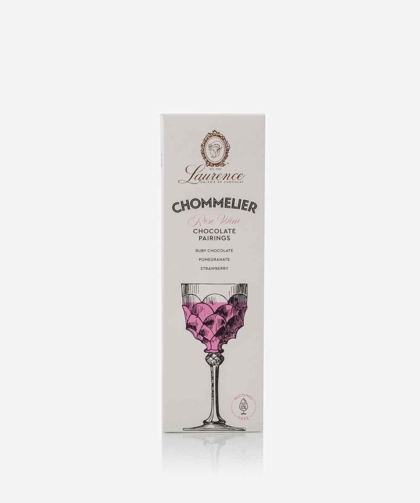 A Magic Cabinet-Chommelier Rose Wine Pairing Laurence Chocolates