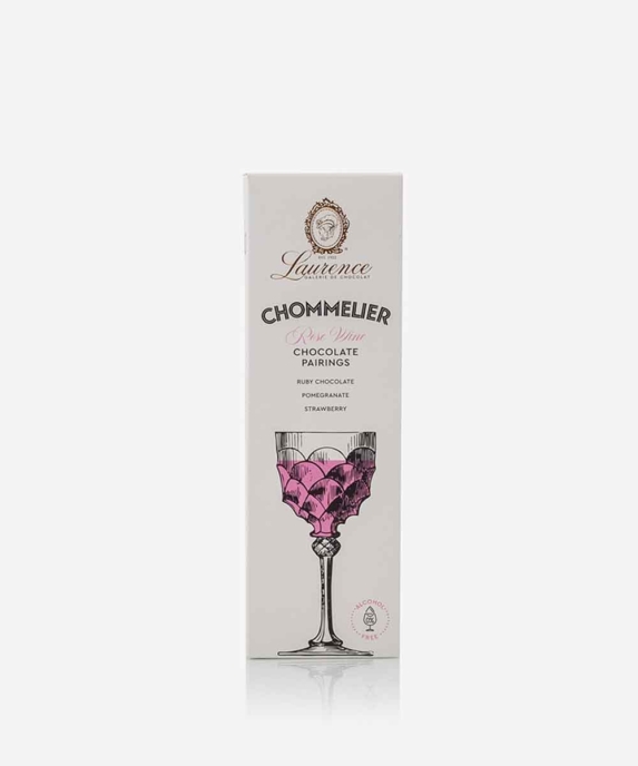 A Magic Cabinet-Chommelier Rose Wine Pairing Laurence Chocolates