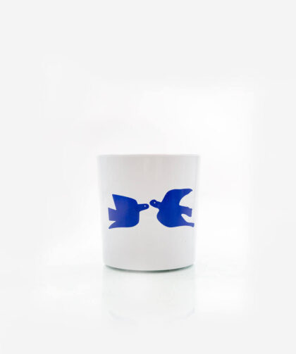 A Magic Cabinet-Double Wick Scented Candle Fig and Herbs (L) B&E Goulandris