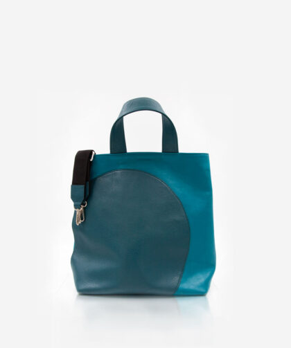 A Magic Cabinet-Leather Tote Bag -The Grand Tote- Green HAK Studios