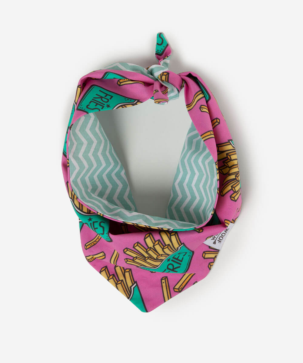 A Magic Cabinet - Fries Bandanas L Woof Woof