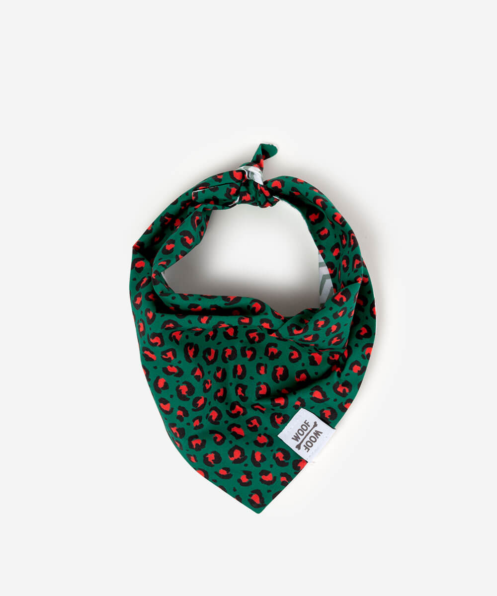 A Magic Cabinet - Leopard Bandanas L Woof Woof