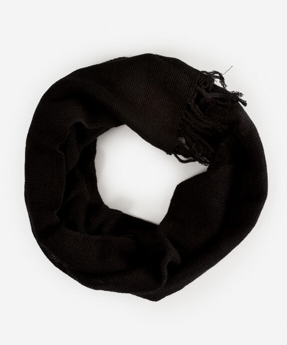 A Magic Cabinet - Black Shawl Hand Woven Things by Nikoletta