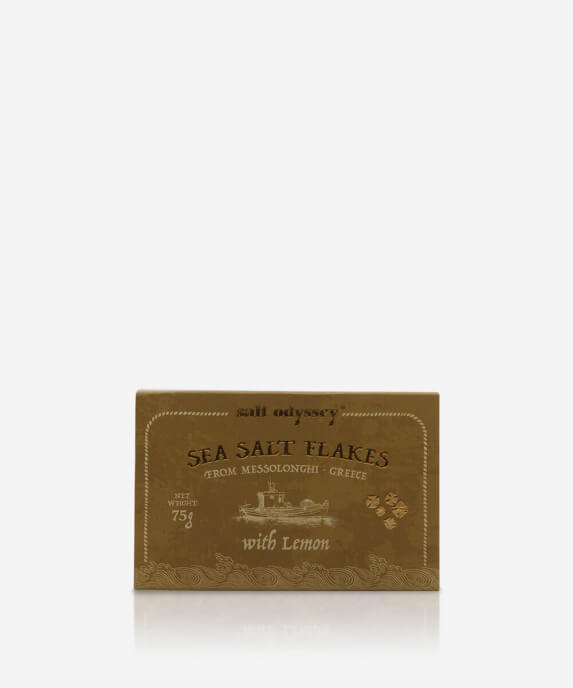 A Magic Cabinet-Sea Salt Flakes Lemon 75g Salt Odyssey