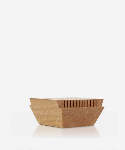 A Magic Cabinet-Pontoon Wooden Business Card Holder Dimitris Kalergis